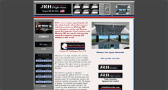 Desktop Screenshot of jrhflightsims.com